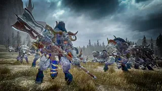 Beastmen vs Vampire Coast -  Total War WARHAMMER 2 Cinematic Battle