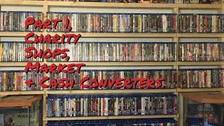 My Blu Ray and DVD PickUps August-September 2021 Part 1. Charity Shops, Market and Cash Converters.