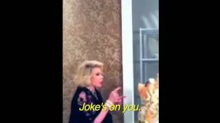 Miss Piggy & Joan Rivers fight at QVC party!!!