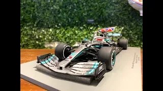 1/18 Spark Mercedes-AMG F1 W10 Lewis Hamilton Winner British GP 2019 18S464