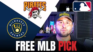 Free MLB Pick | Pirates vs Brewers | Sports Betting Tips