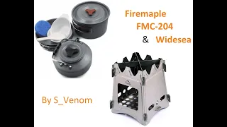 Набор посуды Firemaple FMC-204 + печь Widesea | обзор/отзыв