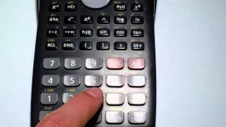 Resetear calculadora casio fx 82 MS