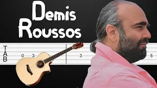 From Souvenirs To Souvenirs - Demis Roussos Guitar Tabs, Guitar Tutorial, Guitar Lesson