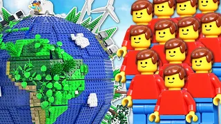 100 LEGO Minifigures Simulate a City…