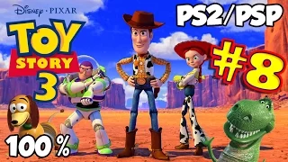 Disney's Toy Story 3 Walkthrough Part 8 - 100% (PS2, PSP) Level 8 - Find the Computer