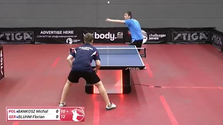 Michal Bankosz vs Florian Bluhm (Challenger series, Sep 3rd 2018, group match)