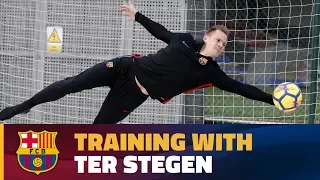 Training with... Marc-André ter Stegen