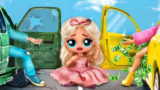 Barbie Rica y Ken Pobre / 32 Manualidades para Muñecas LOL OMG