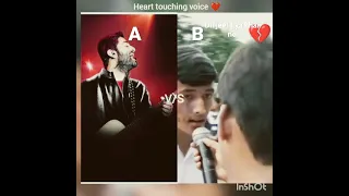 legend Arijit Singh vs school boy singing | choose your side | heart touching voice 😘💔🥀 (b)