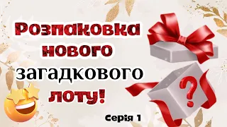 Розпаковка загадкового лоту!