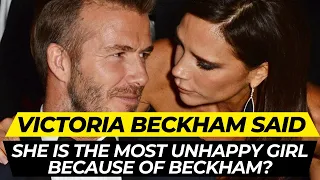 Victoria Beckham Was the Most Unhappy She'd Ever Been Following David Beckham Cheating Scandal