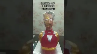 IronMan Bust Cake created by Rupali Pal - Cake Designer