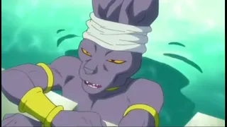 Whis Tells Beerus about  How Goku Defeated Frieza Dub 60fps.