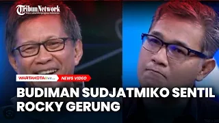 Sentilan Budiman Sudjatmiko ke Rocky Gerung soal Hina Jokowi: Dia Kini Tak Punya Kelas