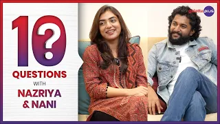 10 Questions With Nazriya Nazim & Nani | Baradwaj Rangan | Ante Sundaraniki