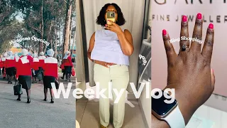 Weekly Vlog : Grocery Haul, Manyano Opening, A talking Vlog, Little bit of shopping