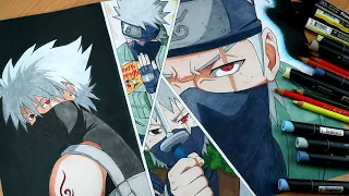 Drawing KAKASHI From "NARUTO"