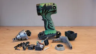 Switch Repair Impact Wrench Hitachi WR14 DMR