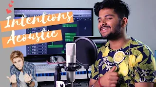 intentions cover - justin bieber - intentions ft. quavo (acoustic cover)