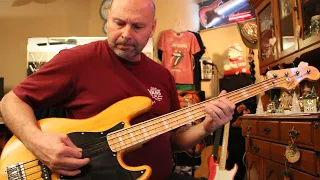 Steve miller Band, Shubadadumama 1973 (bass cover)