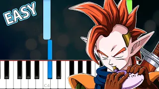 Dragon Ball Z - Tapion Easy Piano Tutorial