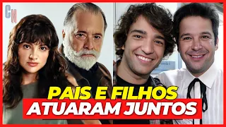 55 ATORES QUE FIZERAM NOVELA COM OS FILHOS E VOCÊ NEM PERCEBEU! 😱