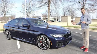 2023 BMW M550i: POV Start Up, Test Drive, Walkaround and Review