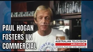 Paul Hogan - Classic 1980s Fosters Lager (Australian Beer) UK Commercial 1
