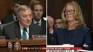 Senator Dick Durbin questions Dr. Christine Blasey Ford