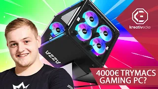 Der NEUE 4000€ GAMING PC VON TRYMACS von Hi-Tech... LASST EUCH NICHT VERARSCHEN! #KreativeFragen 146