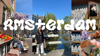 72 hours in amsterdam!! canal tour, rijksmuseum, shopping & more (vlog)