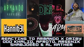 Reacting to Armando X Oriby, Odd Khalid, Afroto, Arsenik, Shabjdeed & Al Nather - Tal Abib