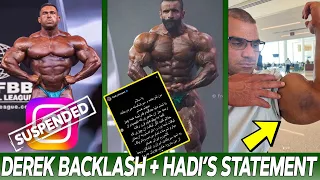 Derek Lunsford Huge Backlash After Winning + Hadi Choopan's Statement + Hassan Mostafa Tricep Tear