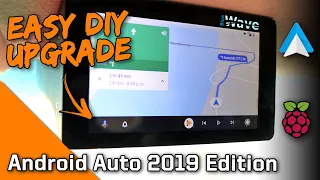 2019 Android Auto Updates to our DIY Raspberry Pi based Head Unit