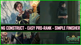 Gwent | Very Aggressive Nilfgaardian Constructs 11.10 | Easy Pro-Rank - Simple Finisher!