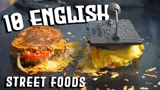 Top 10 FINEST English Street Foods! 🏴󠁧󠁢󠁥󠁮󠁧󠁿