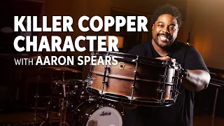 Aaron Spears Tackles the Ludwig Copper Phonic Snare Drum