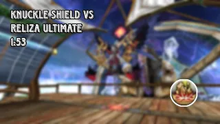 (1:53) Knuckle Shield vs Reliza Ultimate | Toram Online