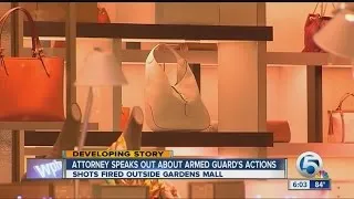 Attorney speaks out about armed guard's actions