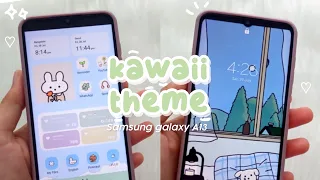 make your android aesthetic | Kawaii theme| Samsung Galaxy a13 aesthetic