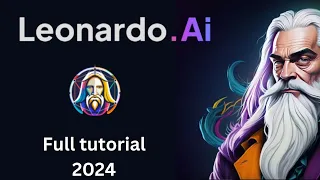 Leonardo AI full tutorial 2024 | Leonardo AI Tutorial For Beginners (Part 1)