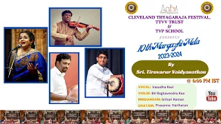 Concert 6 | TTVV Trust & TVP School | 10th Margazhi Music Mela | VOCAL:  Vasuda Ravi