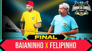 BAIANINHO x FELIPINHO - FINAL da 3° COPA MUNDO DA SINUCA by BETWAY