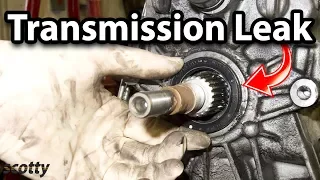 How to Fix a Transmission Leak in Your Car (Output Shaft Seal)