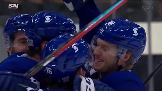 Auston Matthews 11th of the Season vs Vancouver Canucks w/Joe Bowen Commentary (2/8/2021)