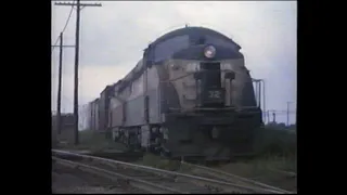 Monon Railroad BL2 Action in the Mid 1960's