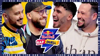 Mert & Z. VS Ali471 & Juh-Dee | Rap Duell S2 E2 | Red Bull Rap Einhundert