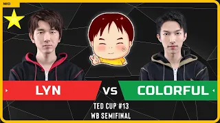 WC3 - TeD Cup 13 - WB Semifinal: [ORC] Lyn vs Colorful [NE] (Ro 16 - Group D)