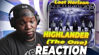 Lost Horizon - Highlander (The One) | reaction